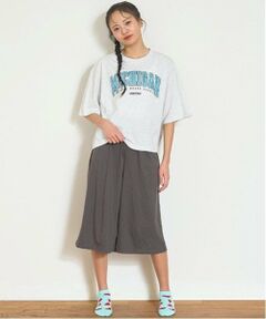 Lovetoxic / ラブトキシック ルームウェア | 【ルームウェア/パジャマ】半袖Tシャツ＆7分丈パンツセット