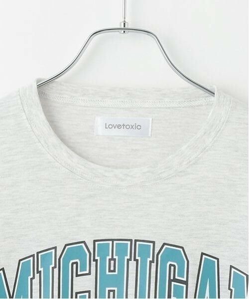 Lovetoxic / ラブトキシック ルームウェア | 【ルームウェア/パジャマ】半袖Tシャツ＆7分丈パンツセット | 詳細7