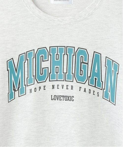 Lovetoxic / ラブトキシック ルームウェア | 【ルームウェア/パジャマ】半袖Tシャツ＆7分丈パンツセット | 詳細8