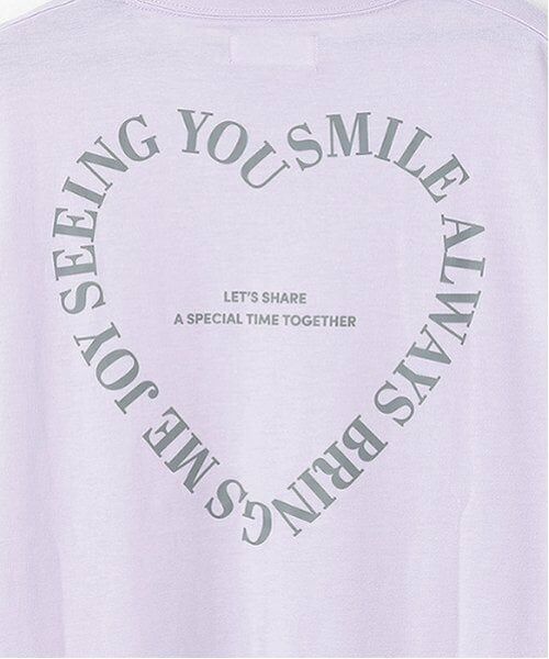 Lovetoxic / ラブトキシック ルームウェア | 【ルームウェア/パジャマ】バックハート半袖Tシャツ＆ショートパンツセット | 詳細10