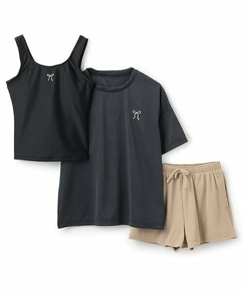 Lovetoxic / ラブトキシック 水着・スイムグッズ | 【SWIM】【水着】バックプリントTシャツ3点セット | 詳細8