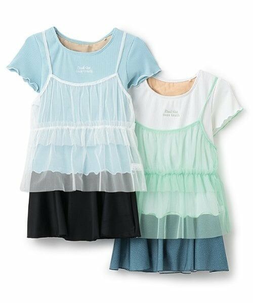 Lovetoxic / ラブトキシック 水着・スイムグッズ | 【SWIM】【水着】チュールキャミ3点セット | 詳細2