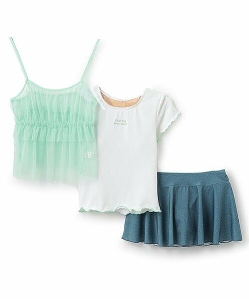 Lovetoxic / ラブトキシック 水着・スイムグッズ | 【SWIM】【水着】チュールキャミ3点セット | 詳細6