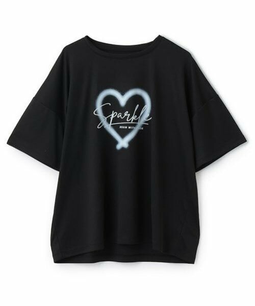 Lovetoxic / ラブトキシック Tシャツ | 【SWIM】【水着】スプレープリントラッシュTシャツ | 詳細3