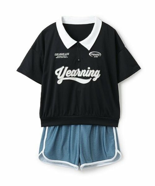 Lovetoxic / ラブトキシック 水着・スイムグッズ | 【SWIM】【水着】ハーフジップTシャツ3点セット | 詳細3