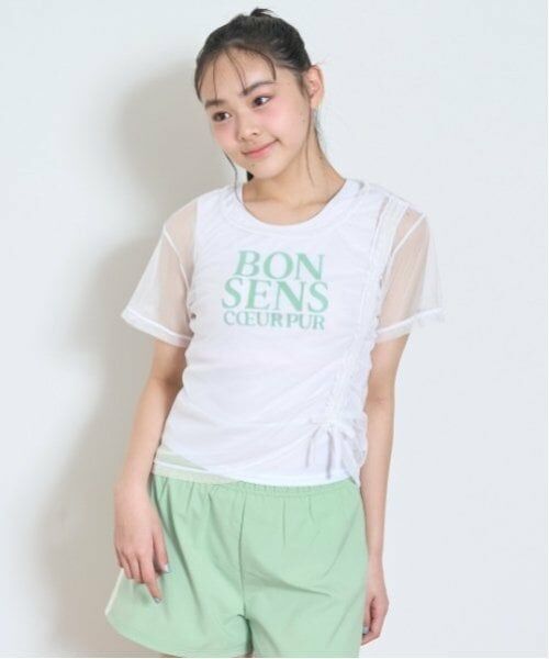 Lovetoxic / ラブトキシック 水着・スイムグッズ | 【SWIM】【水着】チュールTシャツ3点セット（白）