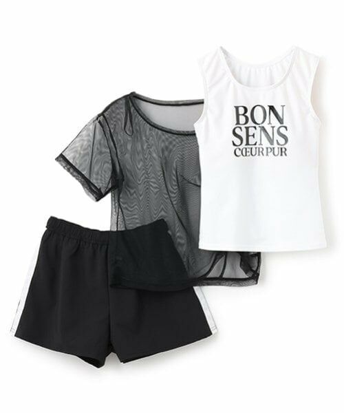 Lovetoxic / ラブトキシック 水着・スイムグッズ | 【SWIM】【水着】チュールTシャツ3点セット | 詳細5