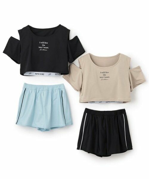 Lovetoxic / ラブトキシック 水着・スイムグッズ | 【SWIM】肩開き3点セット水着 | 詳細2