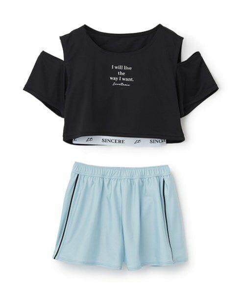 Lovetoxic / ラブトキシック 水着・スイムグッズ | 【SWIM】肩開き3点セット水着 | 詳細3