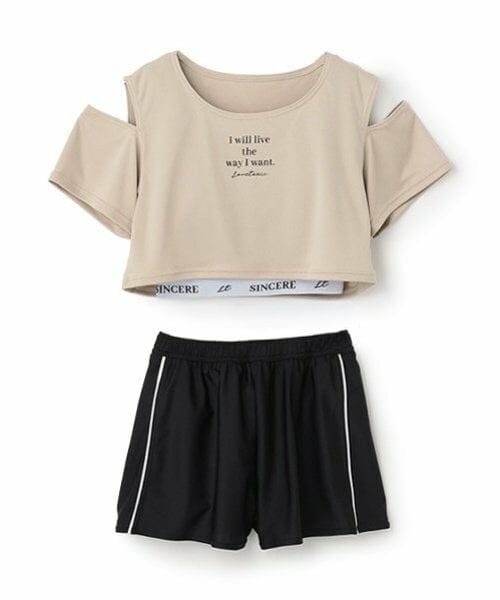 Lovetoxic / ラブトキシック 水着・スイムグッズ | 【SWIM】肩開き3点セット水着 | 詳細4