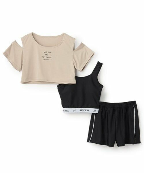 Lovetoxic / ラブトキシック 水着・スイムグッズ | 【SWIM】肩開き3点セット水着 | 詳細6