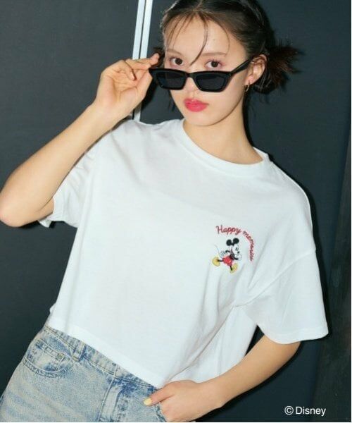 Lovetoxic / ラブトキシック Tシャツ | 【Disney】クロップドTシャツ | 詳細1