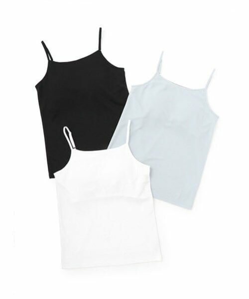 Lovetoxic / ラブトキシック キャミソール・チューブトップ | 【ベーシック】【接触冷感/ひんやり】カップつきキャミソール | 詳細1