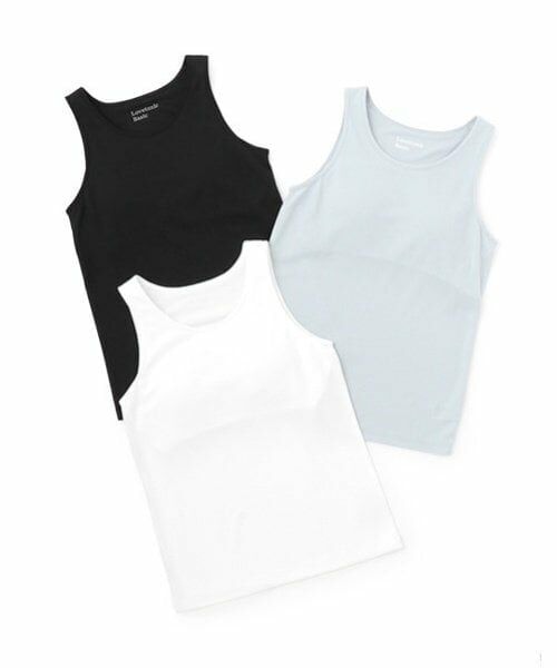 Lovetoxic / ラブトキシック キャミソール・チューブトップ | 【ベーシック】【接触冷感/ひんやり】カップつきタンクトップ | 詳細1