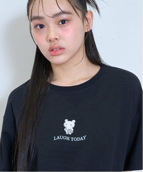 Lovetoxic / ラブトキシック Tシャツ | 【GOODPRICE】【綿100％】フロントキャラ刺しゅうTシャツ | 詳細7