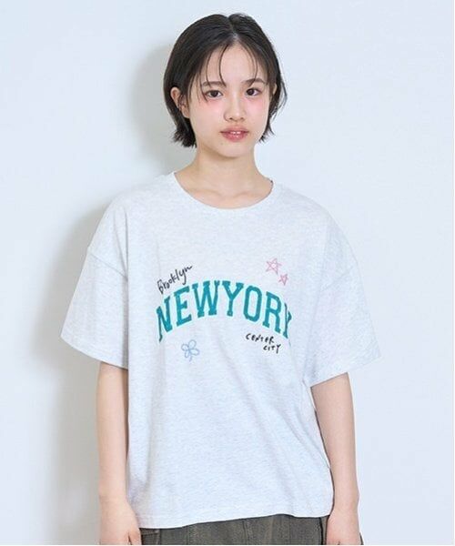Lovetoxic / ラブトキシック Tシャツ | 【GOODPRICE】【綿100％】カレッジラクガキTシャツ（シロ杢）