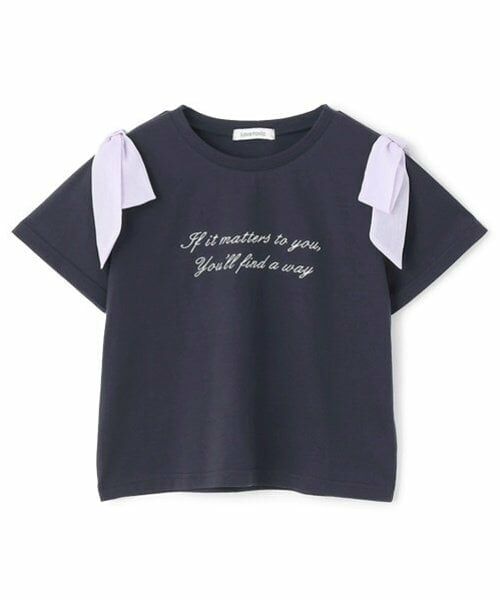 Lovetoxic / ラブトキシック Tシャツ | 肩リボン半袖Tシャツ | 詳細4