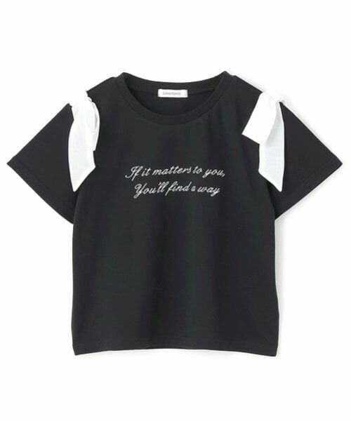 Lovetoxic / ラブトキシック Tシャツ | 肩リボン半袖Tシャツ | 詳細5
