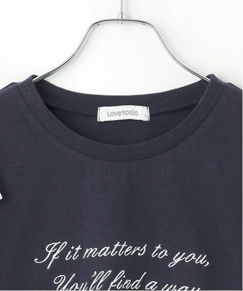 Lovetoxic / ラブトキシック Tシャツ | 肩リボン半袖Tシャツ | 詳細7