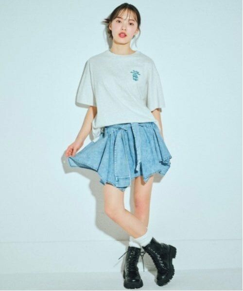 Lovetoxic / ラブトキシック Tシャツ | 【接触冷感/ひんやり】【綿100％】ポップコーンプリントT | 詳細1