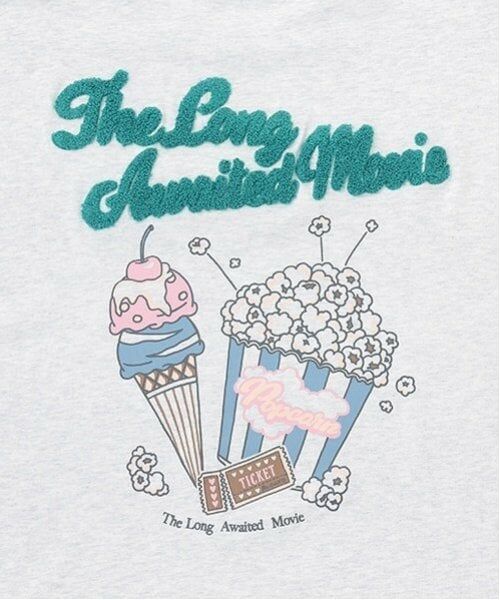 Lovetoxic / ラブトキシック Tシャツ | 【接触冷感/ひんやり】【綿100％】ポップコーンプリントT | 詳細10