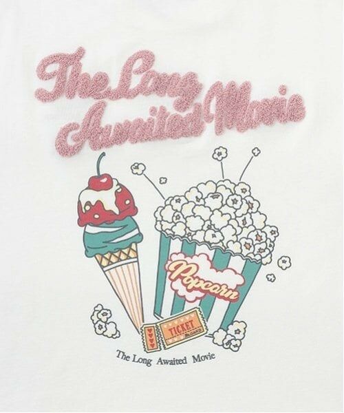 Lovetoxic / ラブトキシック Tシャツ | 【接触冷感/ひんやり】【綿100％】ポップコーンプリントT | 詳細6