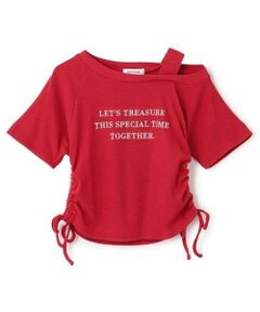 Lovetoxic / ラブトキシック Tシャツ | ワンショルドロストTシャツ