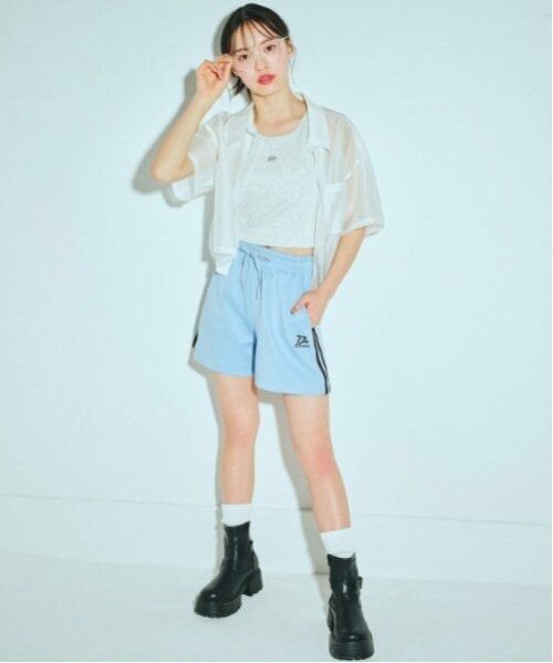 Lovetoxic / ラブトキシック シャツ・ブラウス | 【接触冷感/ひんやり】半袖シアーシャツ | 詳細3