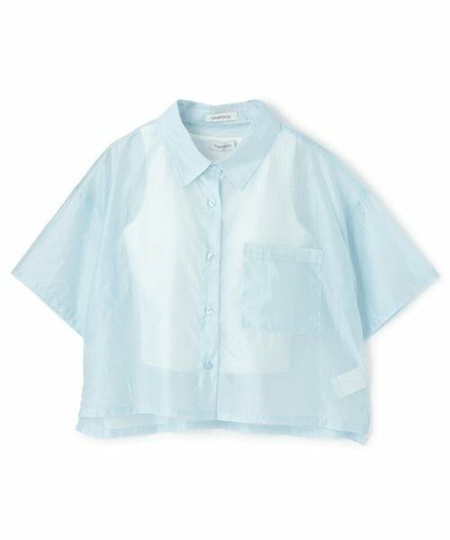 Lovetoxic / ラブトキシック シャツ・ブラウス | 【接触冷感/ひんやり】半袖シアーシャツ | 詳細8