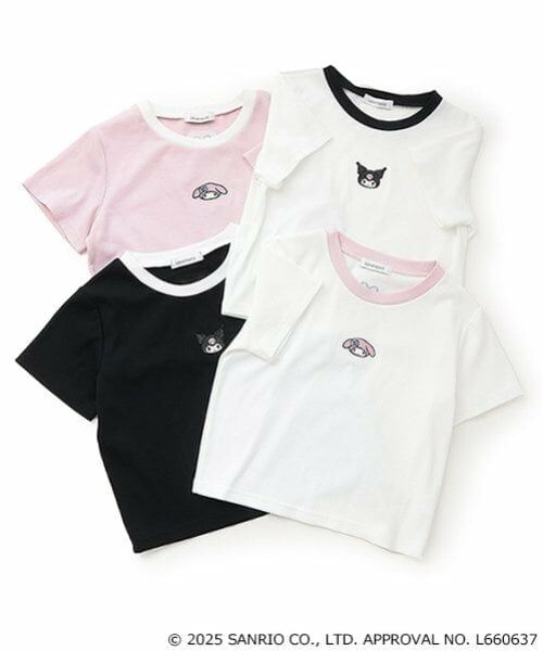 Lovetoxic / ラブトキシック Tシャツ | 【マイメロディ・クロミ】ちびT | 詳細11
