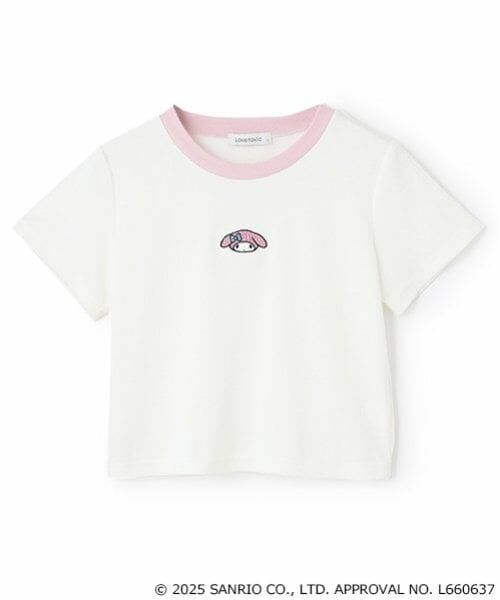Lovetoxic / ラブトキシック Tシャツ | 【マイメロディ・クロミ】ちびT | 詳細12