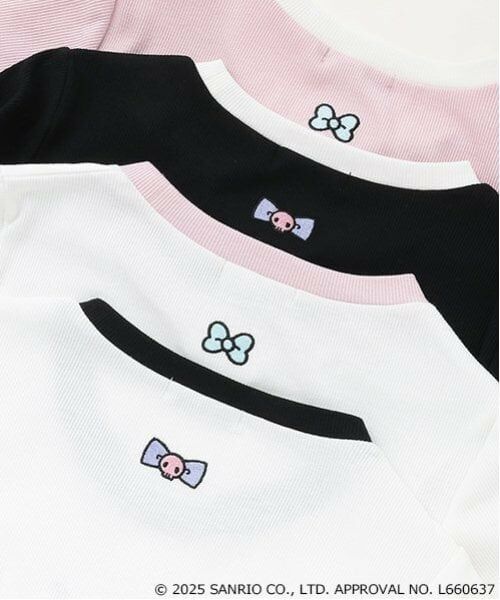 Lovetoxic / ラブトキシック Tシャツ | 【マイメロディ・クロミ】ちびT | 詳細25