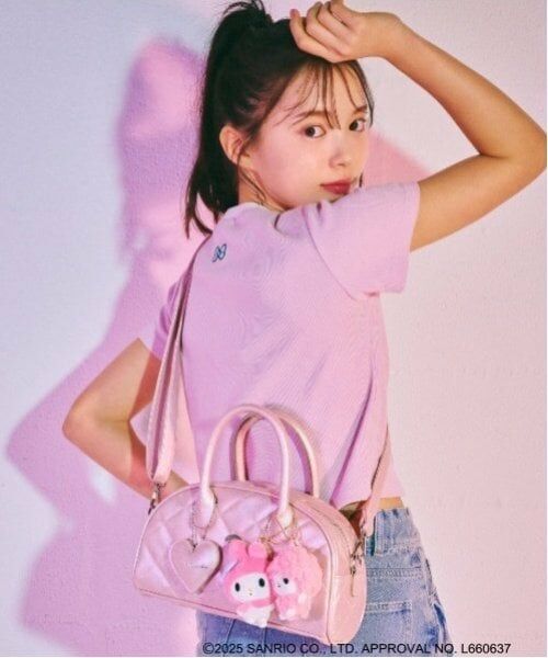 Lovetoxic / ラブトキシック Tシャツ | 【マイメロディ・クロミ】ちびT | 詳細4