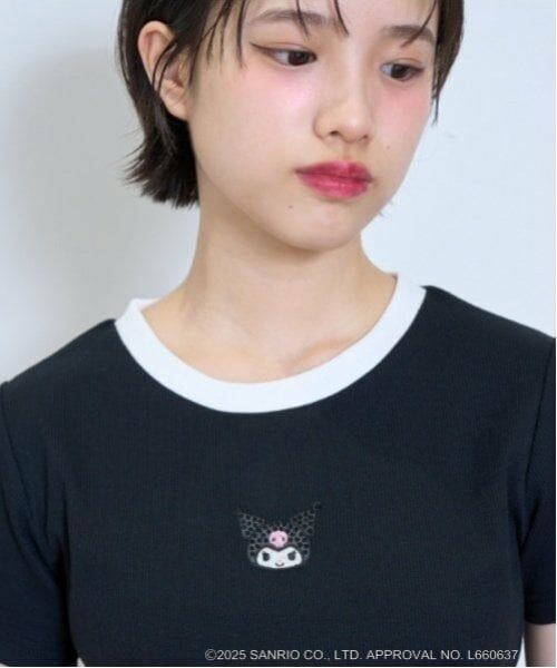 Lovetoxic / ラブトキシック Tシャツ | 【マイメロディ・クロミ】ちびT | 詳細8