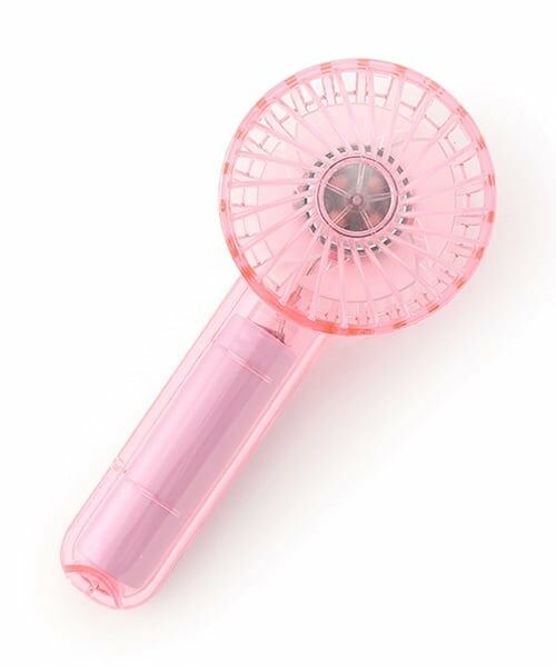 Lovetoxic / ラブトキシック その他 | LEDライトつきクリアハンディファン（ピンク）