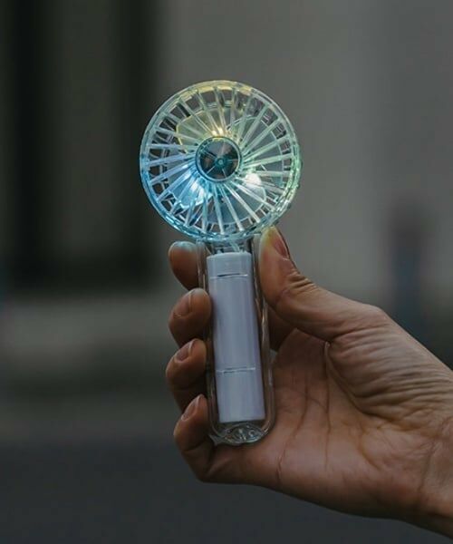 Lovetoxic / ラブトキシック その他 | LEDライトつきクリアハンディファン | 詳細4