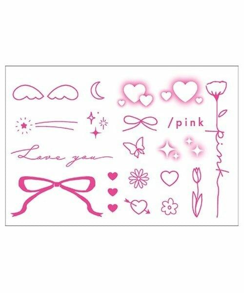 Lovetoxic / ラブトキシック その他コスメ | カラータトゥーシール（ピンク）
