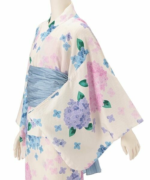 Lovetoxic / ラブトキシック 着物・浴衣・小物類 | 【初コラボ！】【HIBIYA-KADAN】【綿100％】紫陽花2WAY浴衣 | 詳細14