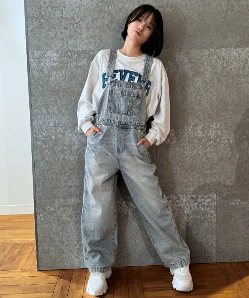 Lovetoxic / ラブトキシック サロペット・オールインワン | 【GOODPRICE】【ベーシック】デニムオーバーオール | 詳細5