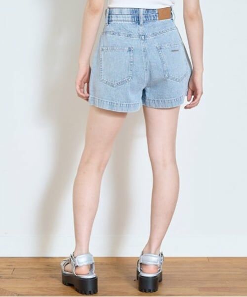 Lovetoxic / ラブトキシック ショート・ハーフ・半端丈パンツ | 【GOODPRICE】【綿100％】プレートロゴデニムショートパンツ | 詳細11