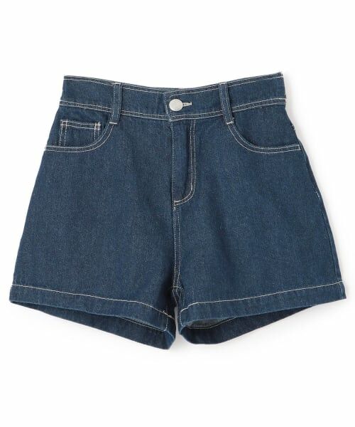 Lovetoxic / ラブトキシック ショート・ハーフ・半端丈パンツ | 【GOODPRICE】【綿100％】プレートロゴデニムショートパンツ | 詳細13