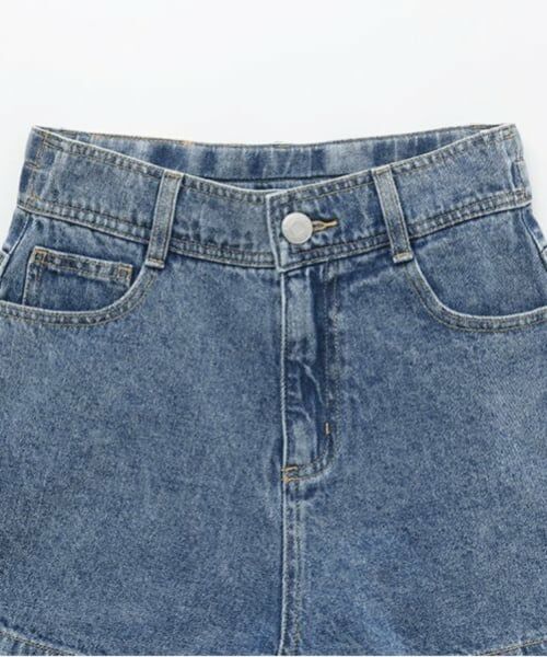 Lovetoxic / ラブトキシック ショート・ハーフ・半端丈パンツ | 【GOODPRICE】【綿100％】プレートロゴデニムショートパンツ | 詳細20