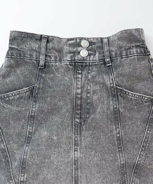 Lovetoxic / ラブトキシック ショート・ハーフ・半端丈パンツ | オシャ見え切替えスカート | 詳細2