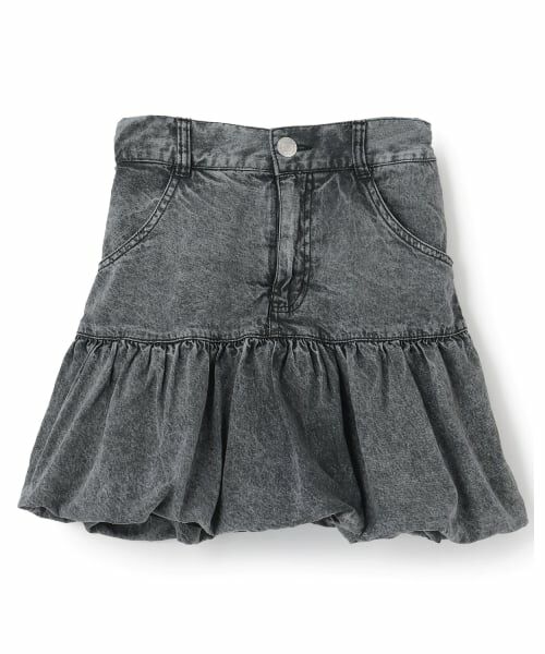 Lovetoxic / ラブトキシック ショート・ハーフ・半端丈パンツ | デニムバルーンスカート | 詳細9
