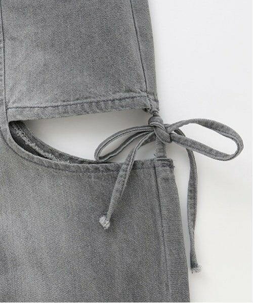 Lovetoxic / ラブトキシック その他パンツ | リボンスリットライトデニム | 詳細9