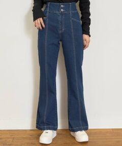 Lovetoxic / ラブトキシック その他パンツ | 【ストレッチ】スタイルアップフレアデニム