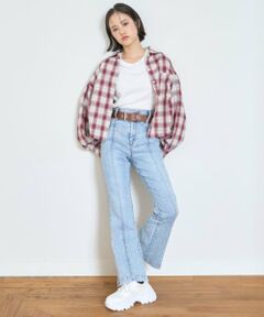 Lovetoxic / ラブトキシック その他パンツ | 【ストレッチ】スタイルアップフレアデニム