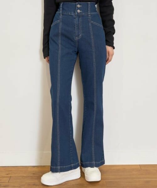 Lovetoxic / ラブトキシック その他パンツ | 【ストレッチ】スタイルアップフレアデニム | 詳細6