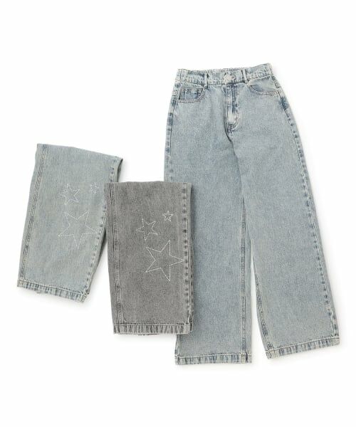 Lovetoxic / ラブトキシック その他パンツ | ストーンモチーフデニムパンツ | 詳細3