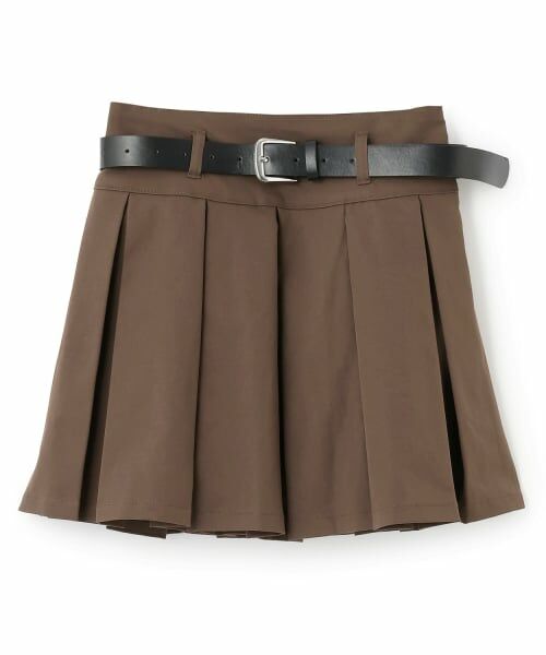 Lovetoxic / ラブトキシック ショート・ハーフ・半端丈パンツ | 【GOODPRICE】【イージーケア】ベルトつきプリーツスカート | 詳細6
